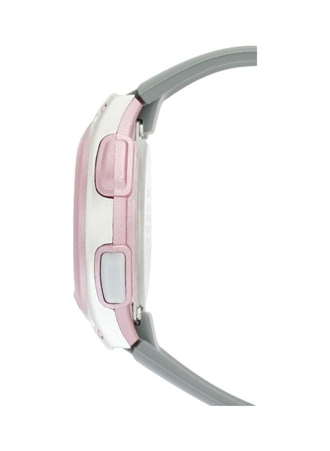CASIO Women's Water Resistant Digital Watch LW-203-8AVDF - 35 mm - Grey - Image 3
