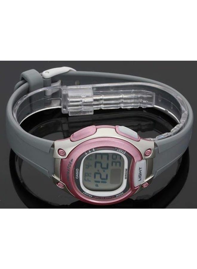CASIO Women's Water Resistant Digital Watch LW-203-8AVDF - 35 mm - Grey - Image 5