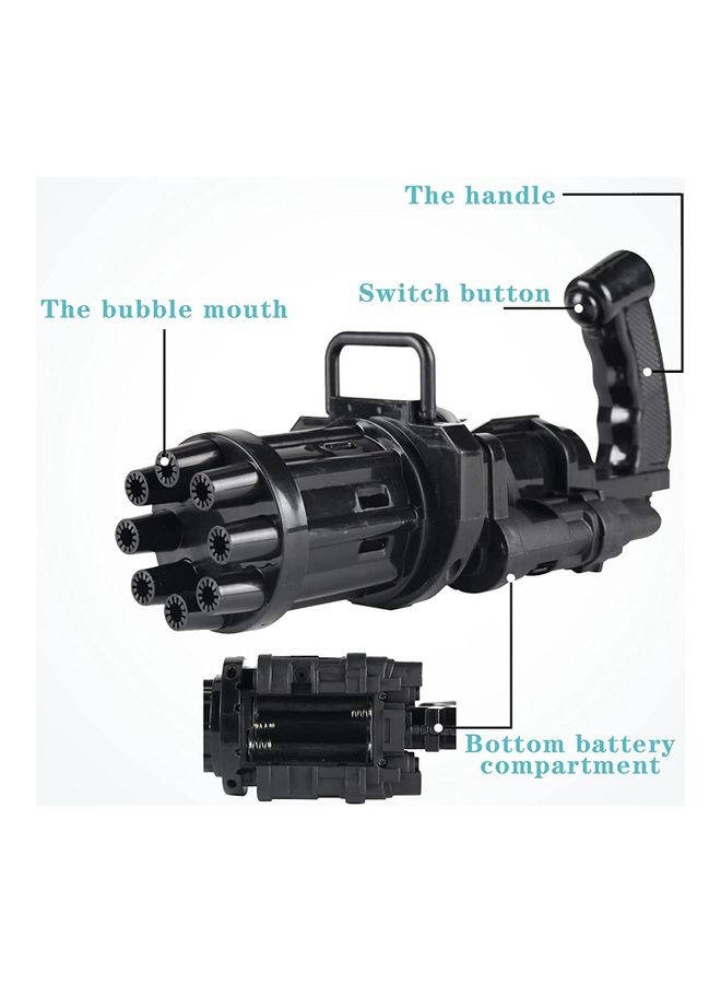 XiuWoo 8-Hole Huge Amount Bubble Maker Gatling Guns - Image 3