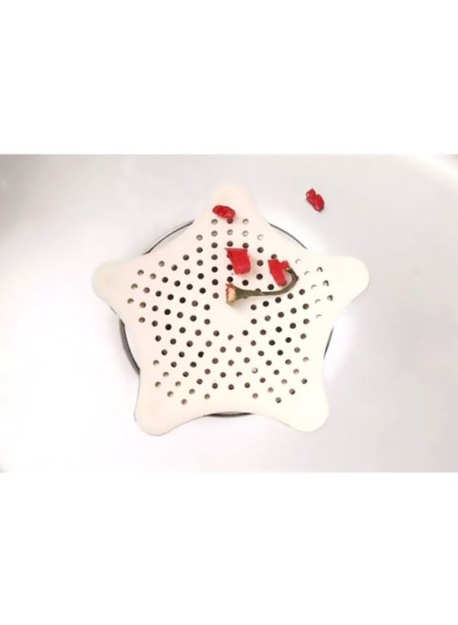 مارجون مصفاة حوض من السيليكون على شكل نجمة من 3 قطع أبيض  - Image 3