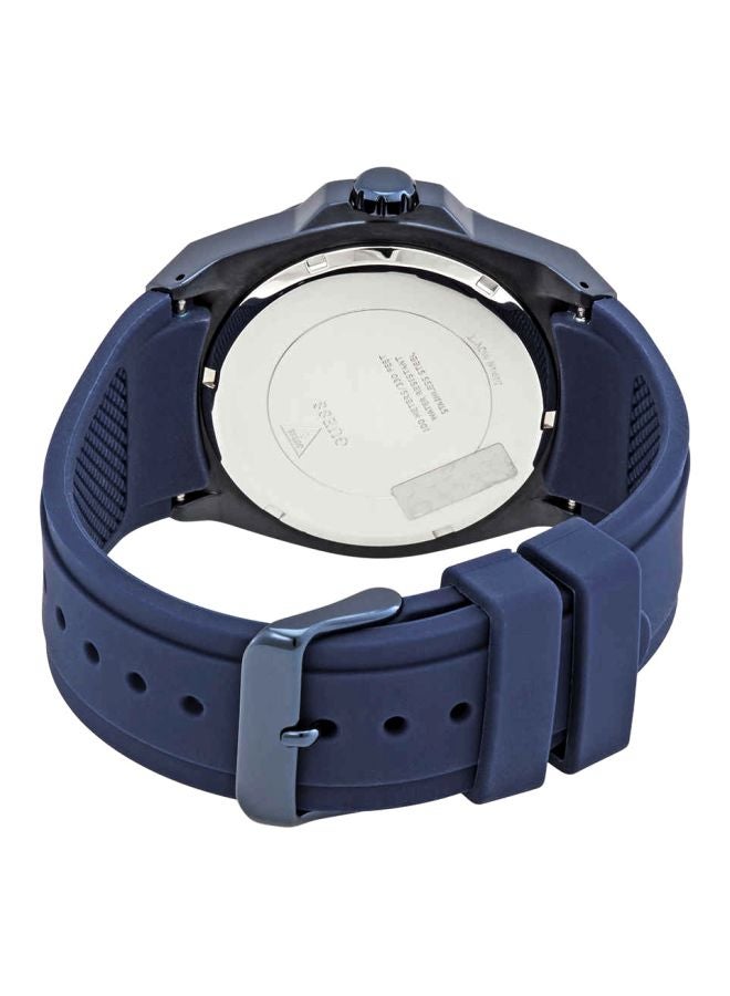 GUESS Men's Men's Legacy Silicone Chronograph Quartz Wrist Watch - Image 2