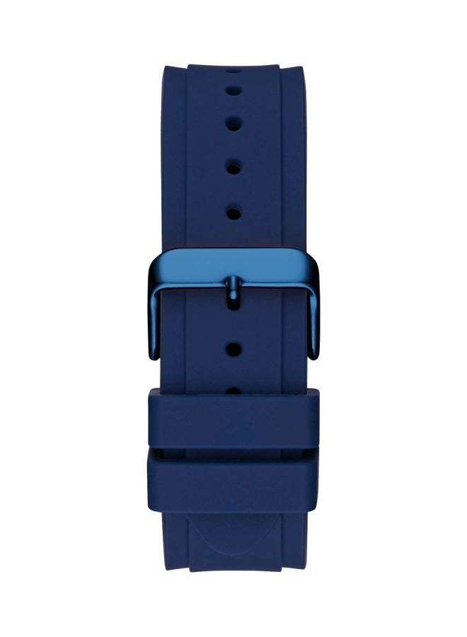 GUESS Men's Men's Legacy Silicone Chronograph Quartz Wrist Watch - Image 4