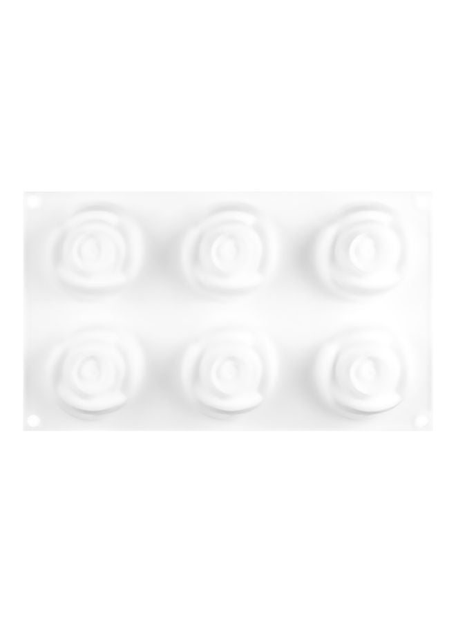 Sharpdo Silicone Cake Mould White 30x17.5x6cm - Image 3