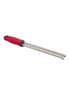 Sharpdo Stainless Steel Zester Grater Silver/Red/Black 32.5x3.5cm  - Image 1