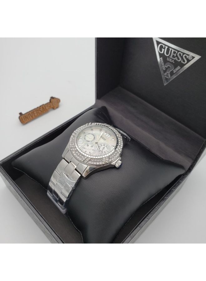 جس ساعة يد شيمر بعقارب مقاومة للماء طراز W0632L1 للنساء - Image 5