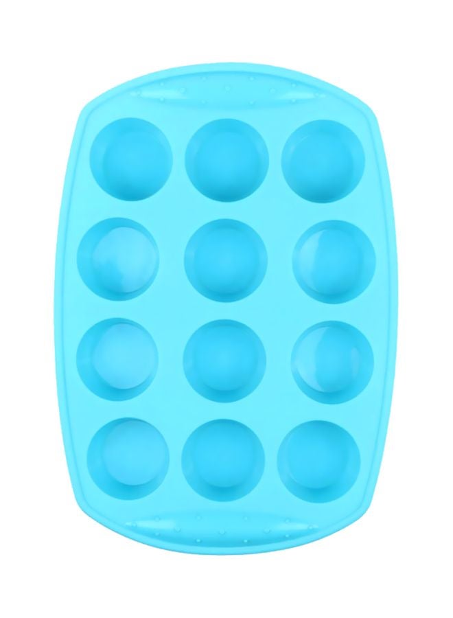 Sharpdo 12-Cup Cake Mould Blue 29.2x204x3.2cm  - Image 1