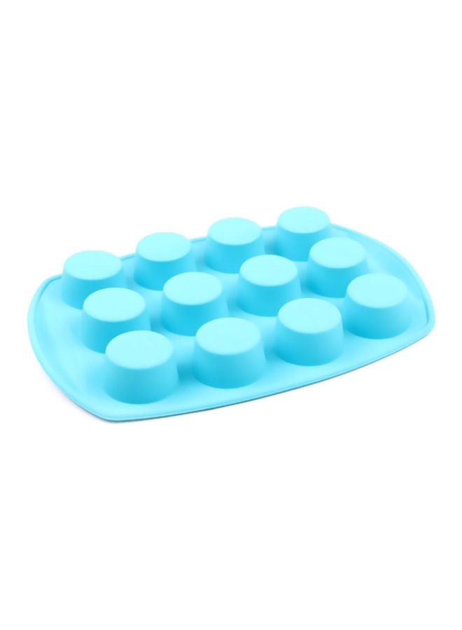 Sharpdo 12-Cup Cake Mould Blue 29.2x204x3.2cm  - Image 2