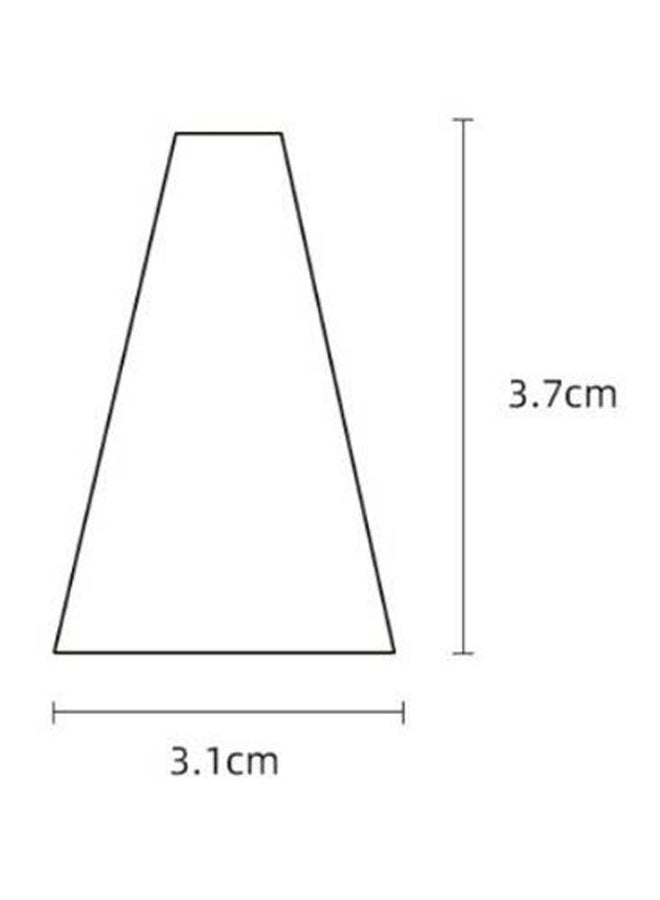 بيوينتي قمع مع أنبوب لتزيين الكيك فضي 3.7x3.1سم - Image 3