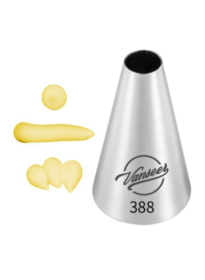 Beauenty Cake Decorating Piping Nozzle Silver 5cm - Image 2