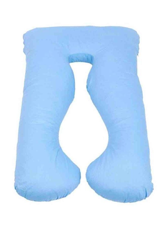 Cool Baby U-Shaped Pregnancy Pillow Cotton Blue 45x45cm  - Image 3