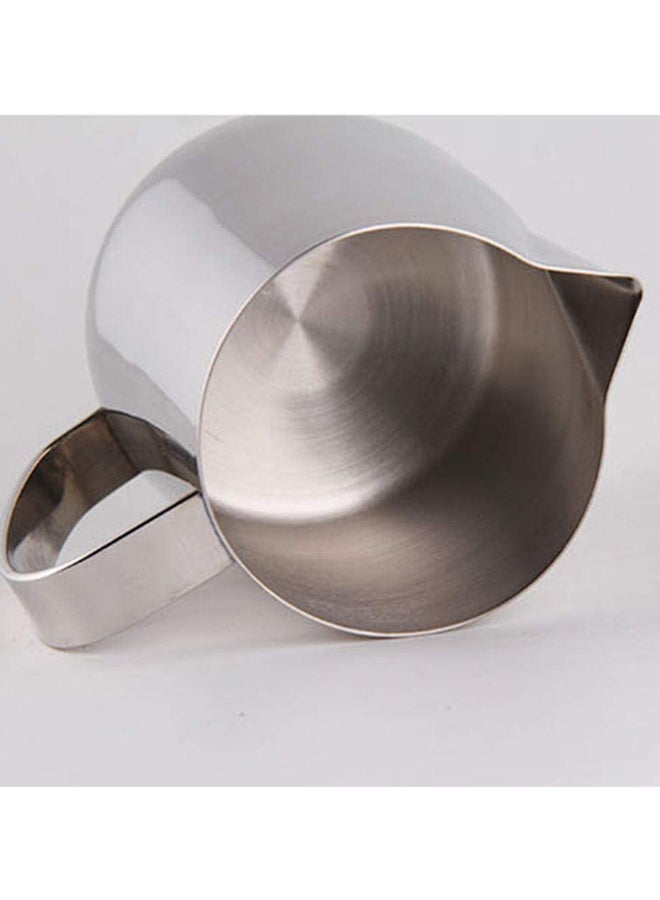 CYTHERIA - Frothing Pitcher Pull Coffee Cup Silver - Image 1