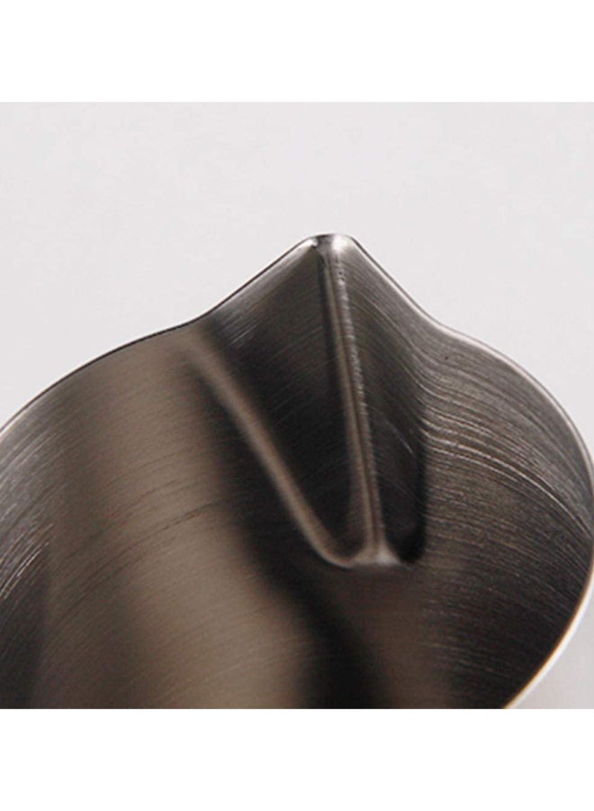 CYTHERIA - Frothing Pitcher Pull Coffee Cup Silver - Image 1
