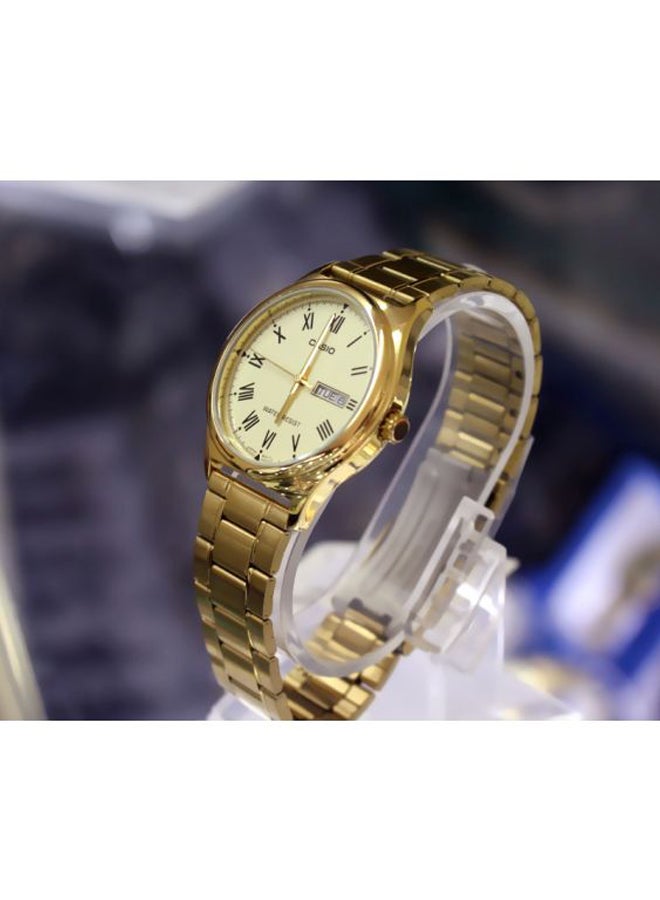 CASIO Women's Stainless Steel Analog Watch LTP-V006G-9BUDF - 25 mm - Gold - Image 5