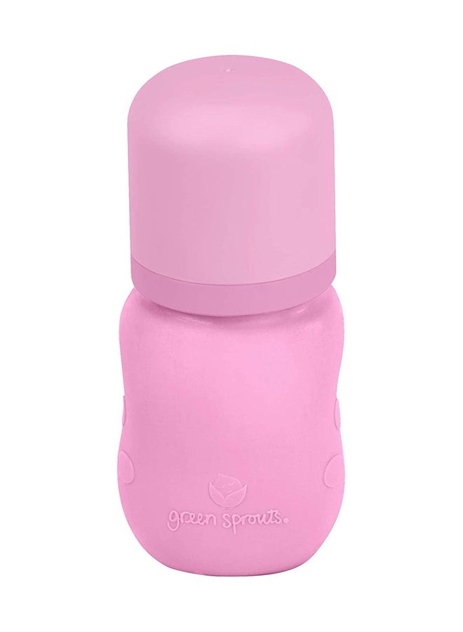 green sprouts - Baby Feeding Bottle With Silicone Cover - Image 1