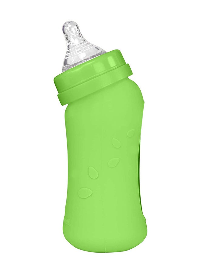 green sprouts - Baby Feeding Bottle With Silicone Cover - Image 1
