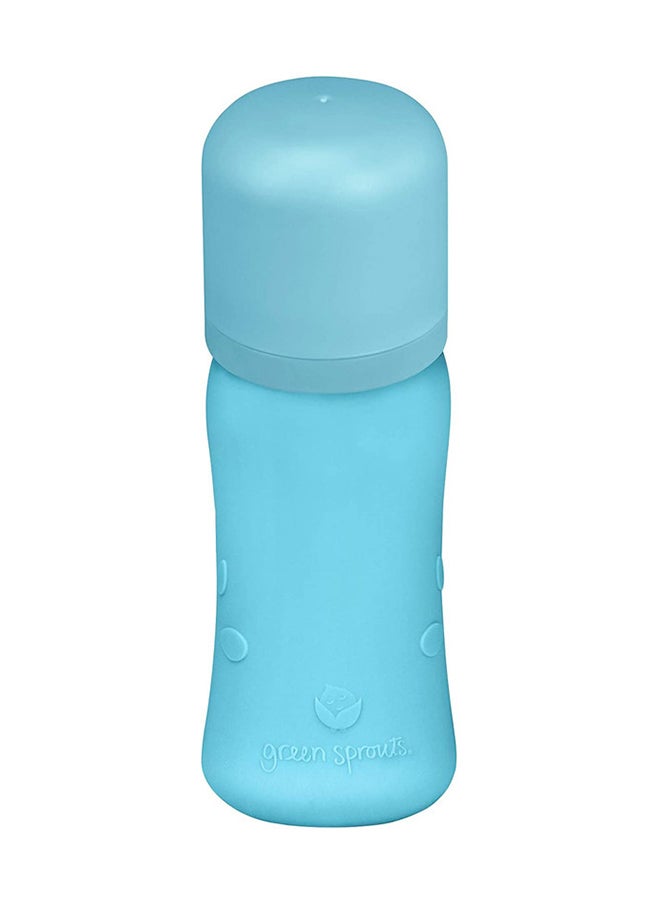 green sprouts - Baby Feeding Bottle With Silicone Cover - Image 1