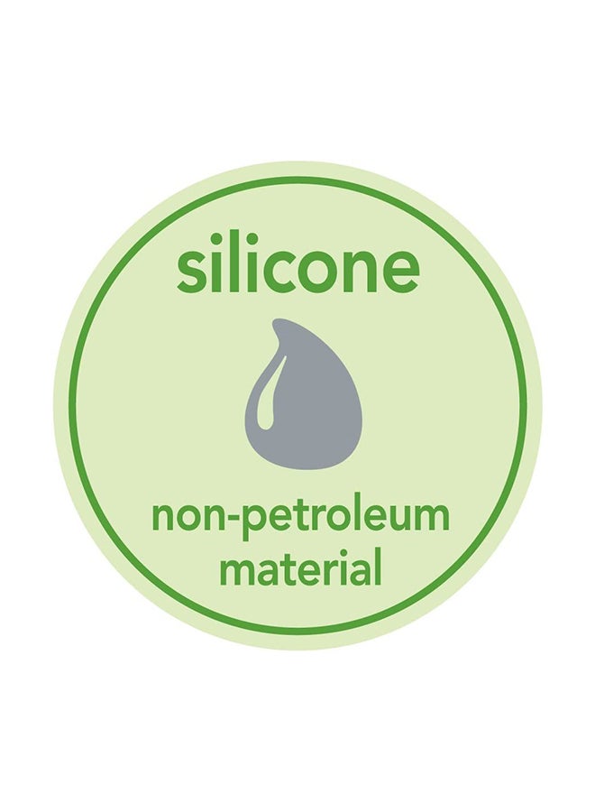 green sprouts - Baby Learning Silicone Feeding Plate - Image 1