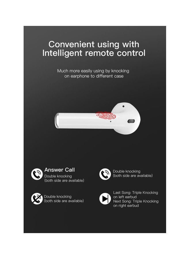 Yesido Bluetooth Wireless Earbuds With Charging Case White - Image 3