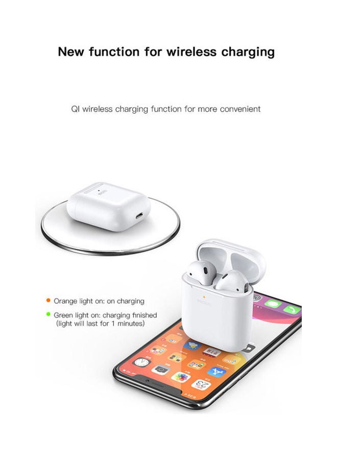 Yesido Bluetooth Wireless Earbuds With Charging Case White - Image 5