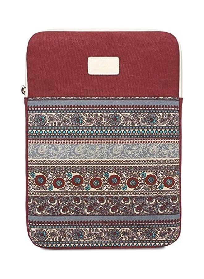 Generic - Bohemian Canvas Laptop Protective Case Multicolour - Image 1