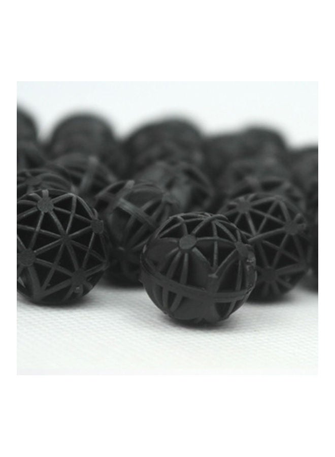 مجموعة كرات حيوية بيولوجية مكونة من 20 قطعة أسود - Image 1