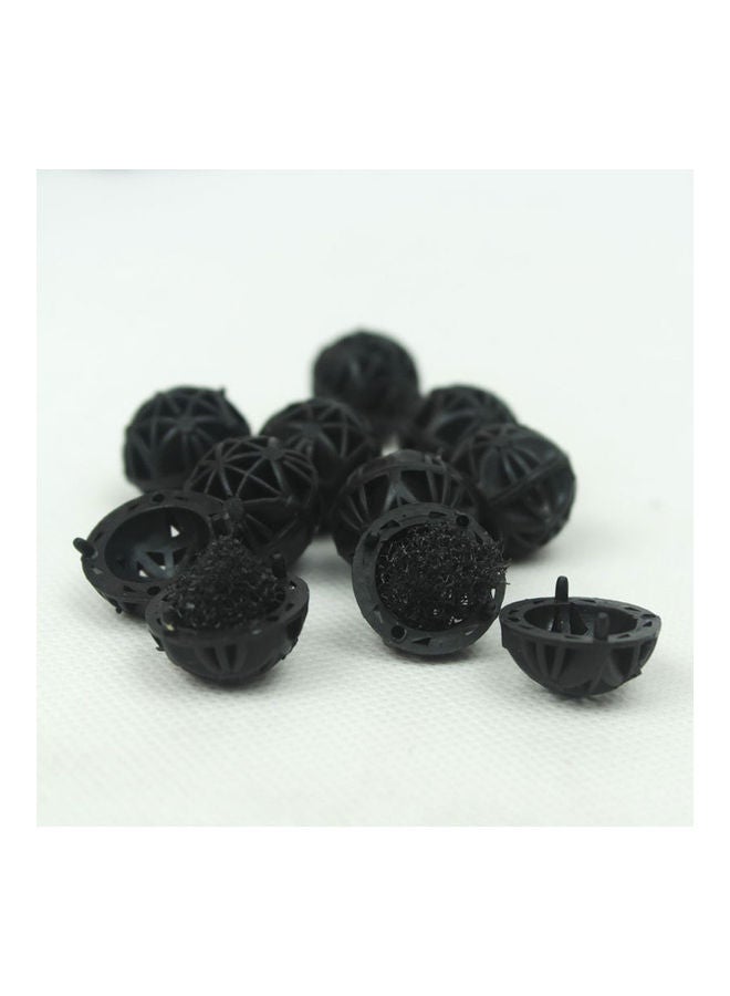 مجموعة كرات حيوية بيولوجية مكونة من 20 قطعة أسود - Image 3