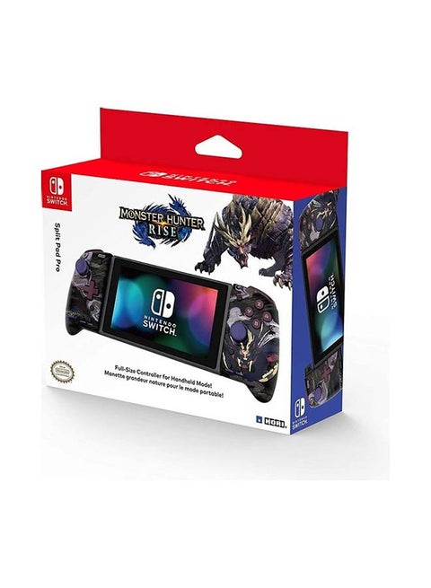 Monster Hunter Rise Split Pad Pro Handheld Mode Ergonomic Wireless Grip Controller