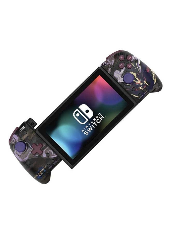 HORI - Monster Hunter Rise Split Pad Pro Handheld Mode Ergonomic Wireless Grip Controller - Image 1