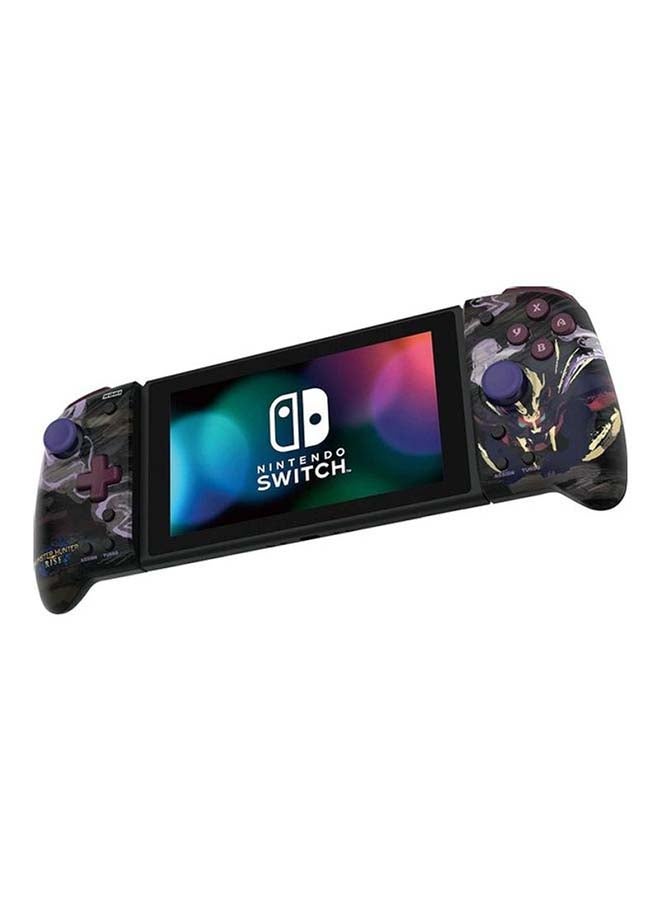 HORI - Monster Hunter Rise Split Pad Pro Handheld Mode Ergonomic Wireless Grip Controller - Image 1