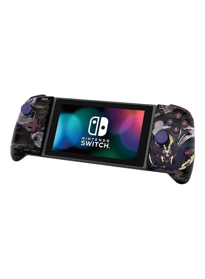HORI - Monster Hunter Rise Split Pad Pro Handheld Mode Ergonomic Wireless Grip Controller - Image 1