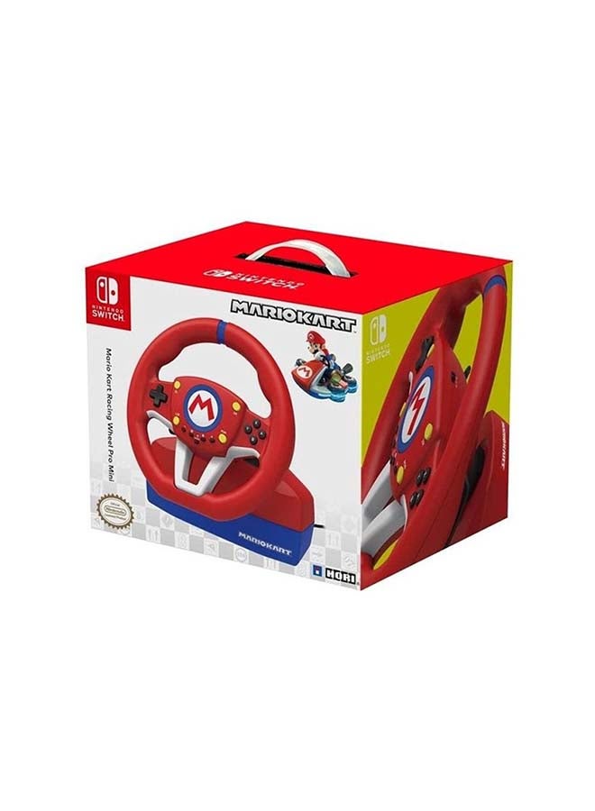HORI Mario Kart Wireless Racing Wheel Pro Mini For Nintendo Switch  - Image 1