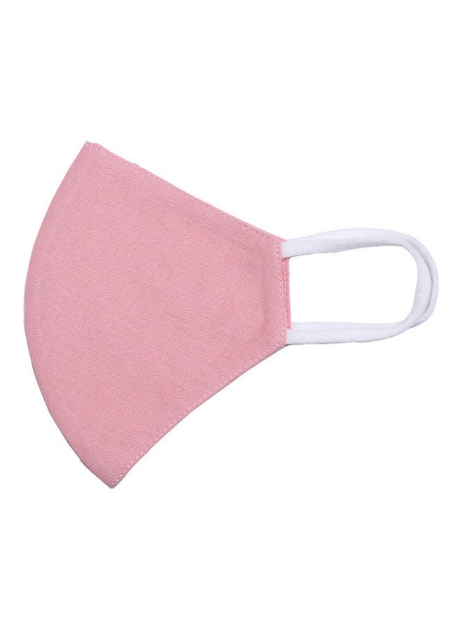 Cotton Premium Quality  Face Mask Pink  - Image 1