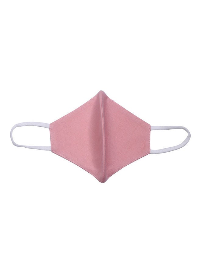 Cotton Premium Quality  Face Mask Pink  - Image 2