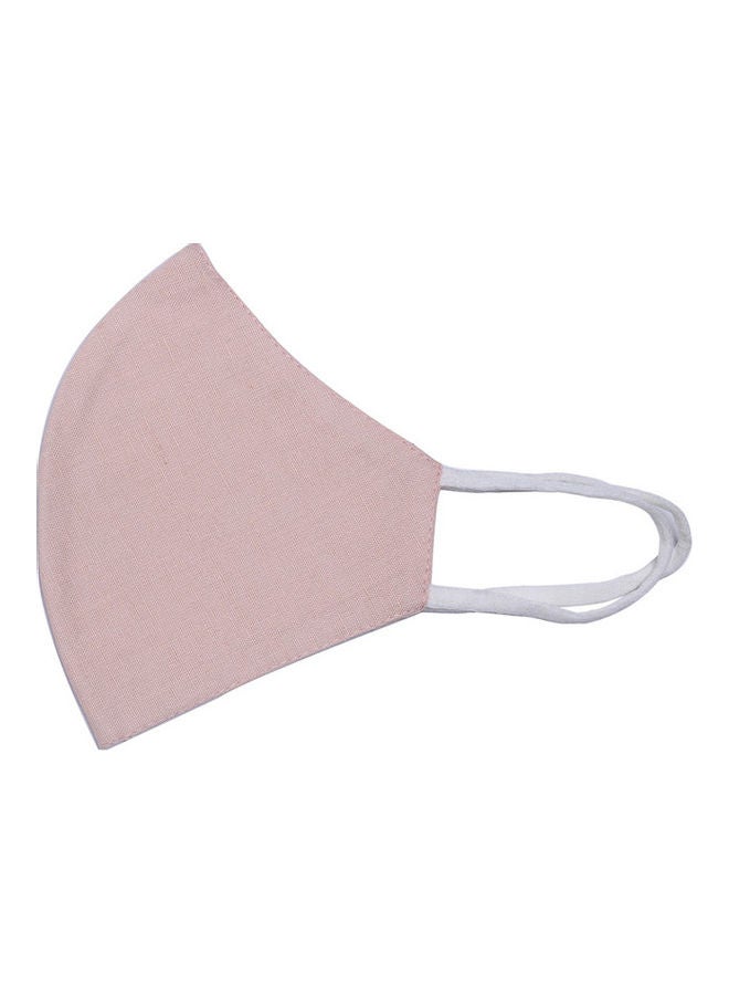 Cotton Premium Quality Washable Face Mask Pink  - Image 1