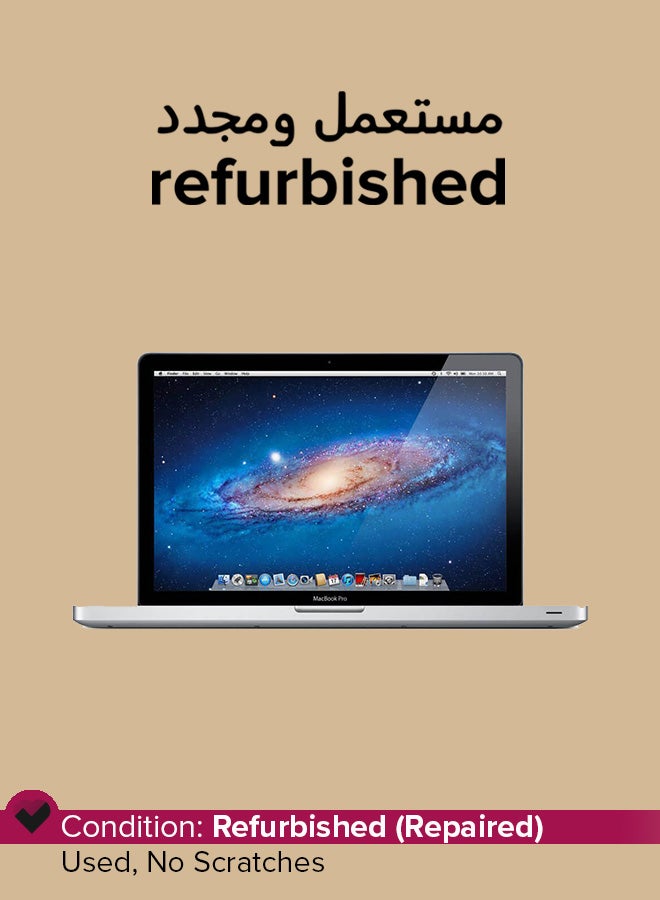 Apple Refurbished - Macbook Pro MD318LL/A (2011) Laptop With 15.4-Inch Display, Intel Core i7 Processor/2nd Gen/8GB RAM/500GB HDD/384MB Intel HD Graphics 3000 Silver  - Image 1