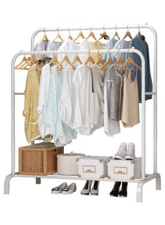 MTL Clothes Organizer And Holder Metal Stand White  - Image 1