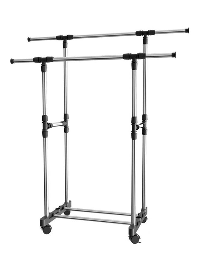 أم تي أل علاقة ملابس معدنية فضي - Image 1