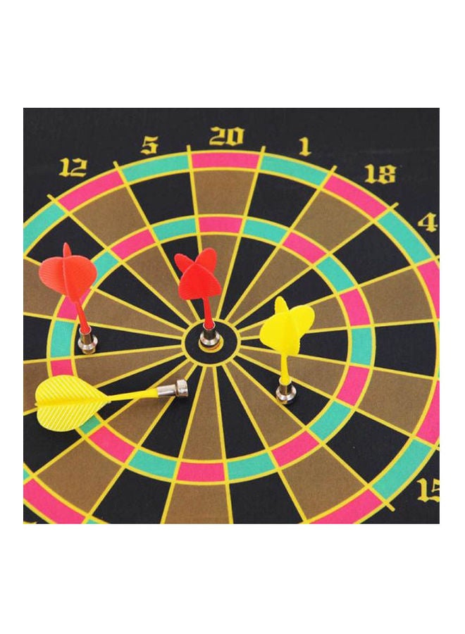 ماركة غير محددة DoubleSided  Magnet Dart Board For Children Safe Dart For ChildrenJsyp17 12inch  - Image 2