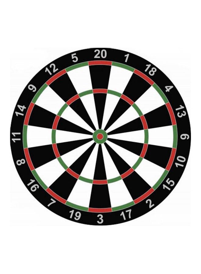 Generic - Dart Board Game With 6 Darts & Instruction Manual 15inch - Image 1