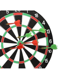 Generic Dart Board Game With 6 Darts & Instruction Manual 15inch  - Image 2