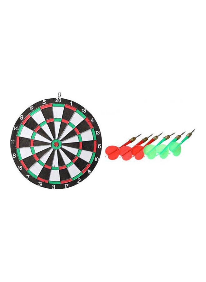 Generic - Dart Board Game With 6 Darts 43cm - Image 1