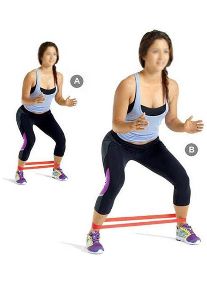 Generic Leg Muscle Building Band Exercises Fit Looped Resistance Band For Fitness  - Image 3