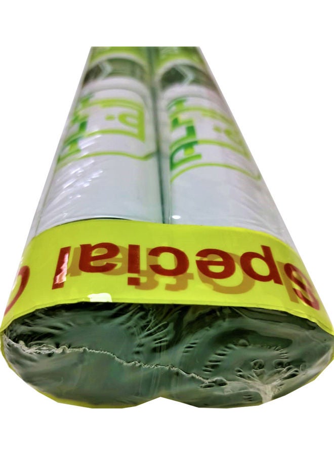 آلفا عبوة مكونة من لفافتين من أكياس قمامة قابلة للتحلل الحيوي سعة 30 جالون- 20 كيس أخضر غامق 0.9متر - Image 3