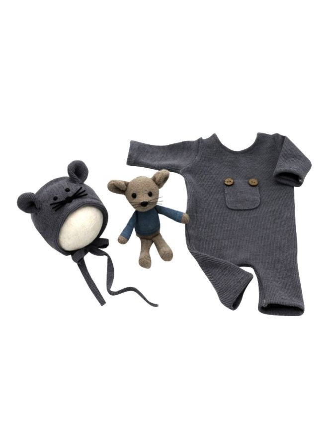 Beauenty 3-Piece Set Photography Clothing Baby Modeling Kit 50cm  - Image 1