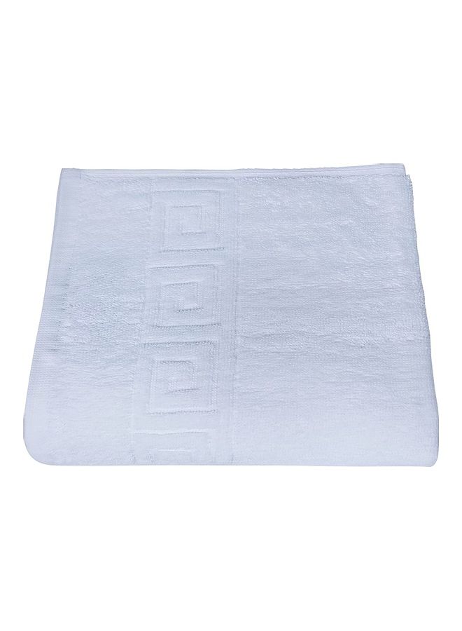 6-Piece Cotton Bath Towel Set White 70x140cm - Image 2