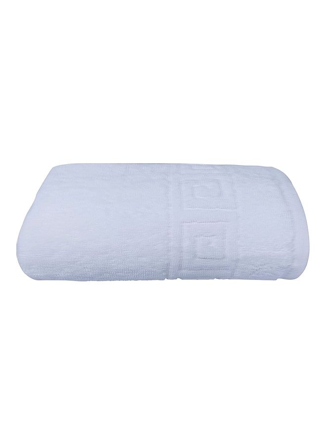 6-Piece Cotton Bath Towel Set White 70x140cm - Image 3