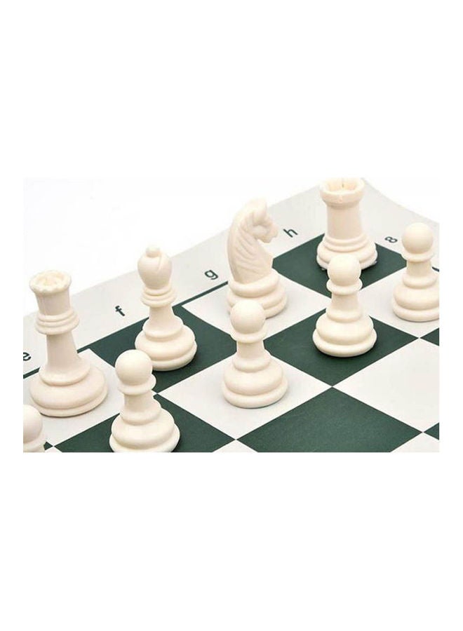 Kanteen Store Leather RollUp Chess With Holder 50x50cm  - Image 2