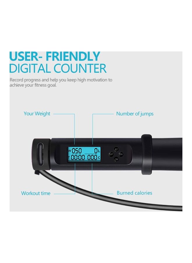 Digital Skipping Rope one size centimeter