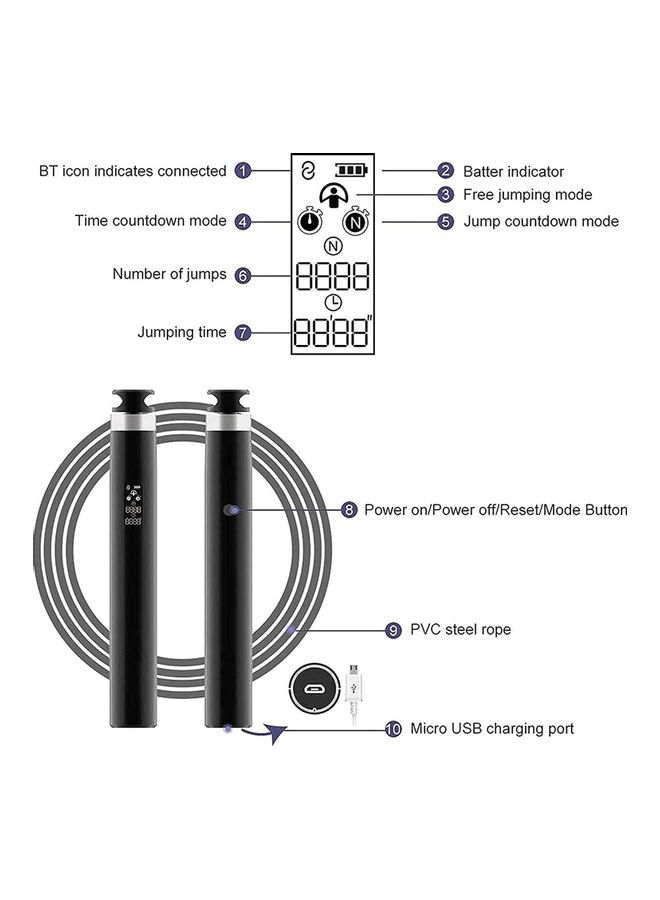 XiuWoo Smart Jump Digital Skipping Rope one size centimeter  - Image 2