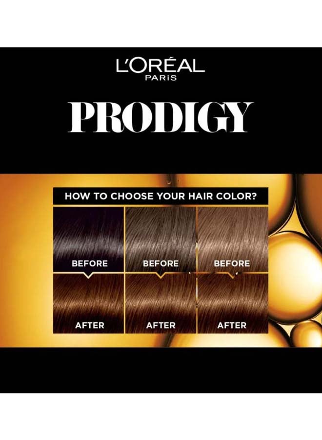 L'OREAL PARIS Prodigy Permanent Oil Hair Color New Amonia Free 6.32 Dark Golden Blonde  - Image 3